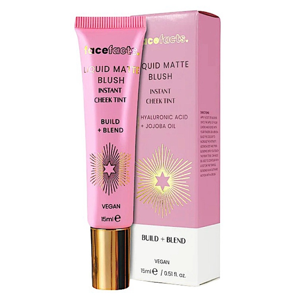 Face Facts Liquid Matte Blush Instant Cheek Tint .51oz - Picture 1 of 1